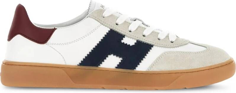 Hogan Stijlvolle Sneakers met Retro en Hedendaags Ontwerp White Heren