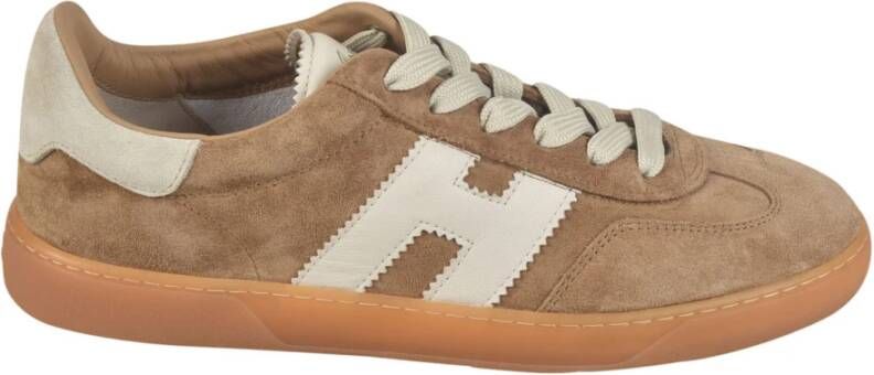 Hogan Stijlvolle Sneakers Beige Heren