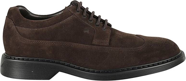 Hogan Stijlvolle Sneakers voor Dagelijks Gebruik Brown Heren