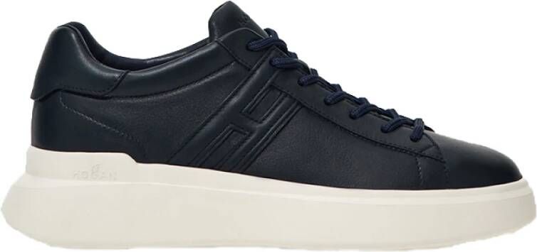 Hogan Blauwe Sneakers met Pinaforemetal Breedte Blauw Heren