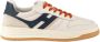 Hogan Wit Blauw Leren Sneakers Memory Foam Multicolor - Thumbnail 5