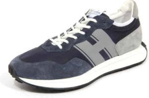 Hogan Stijlvolle Sneakers voor Mannen en Vrouwen Blauw Heren