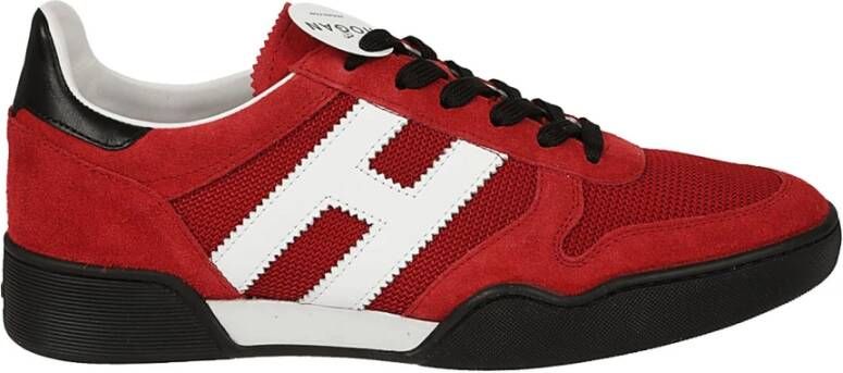 Hogan Stijlvolle sportschoenen H357 Rood Heren