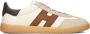 Hogan Stoere Beige Veterschoenen voor Dames - Thumbnail 1