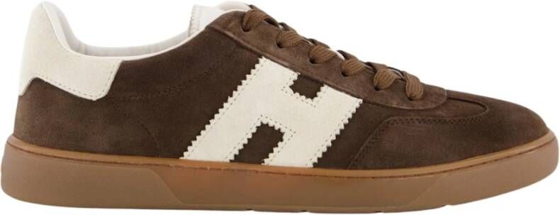 Hogan Stoere Bruine Sneaker voor Heren