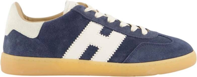 Hogan Low-Top Sneakers Dames Cool Allacciato H in blauw