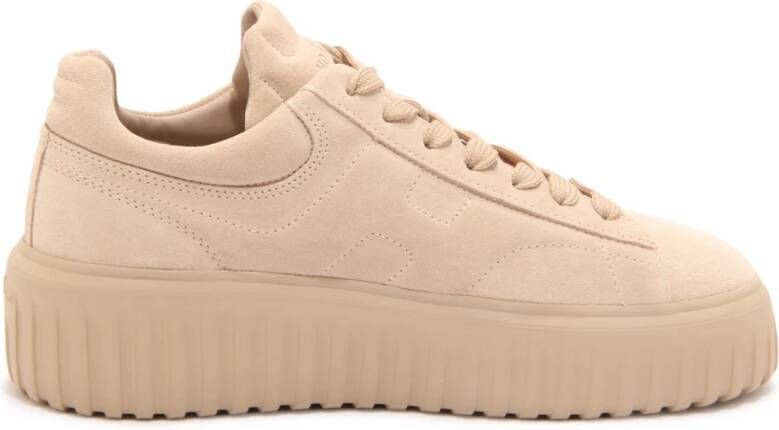 Hogan Strepen Suède Schoenen met Memory Foam