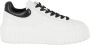 Hogan Strepen Veterschoenen Zwart Wit - Thumbnail 1