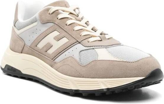 Hogan Studded Lace-Up Sneaker Gray Heren