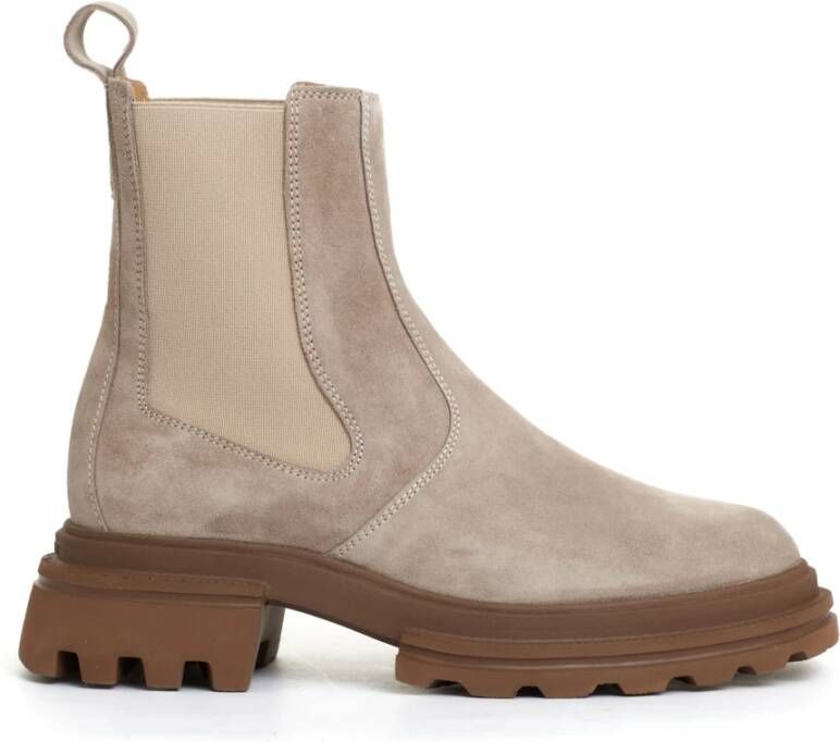 Hogan Suède Chelsea Boot met Elastiek