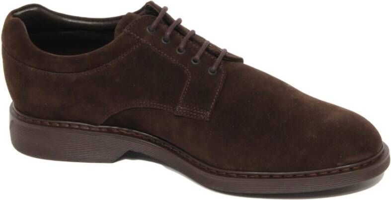 Hogan Suède Derby Schoenen met Memory Foam