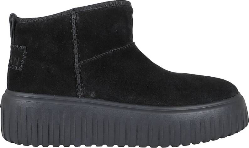 Hogan Suède Laars met Shearling Voering