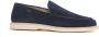 Hogan Blauwe H616 Suède Mocassin Blue Heren - Thumbnail 2