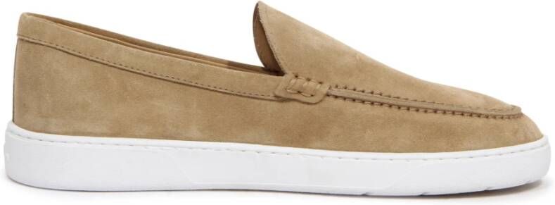 Hogan Platte Suède Leren Schoenen met Geheugenschuim