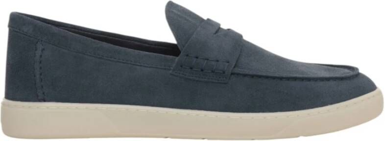 Hogan Suede Loafer met Non-Slip Sole