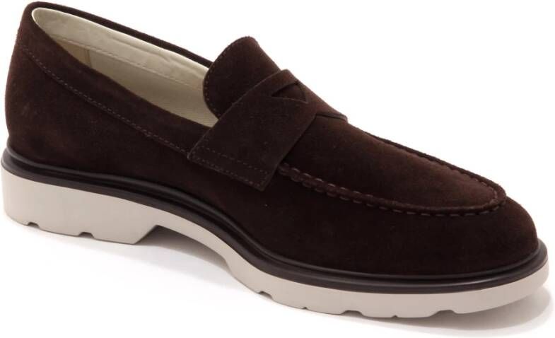 Hogan Suède Loafers met Memory Foam