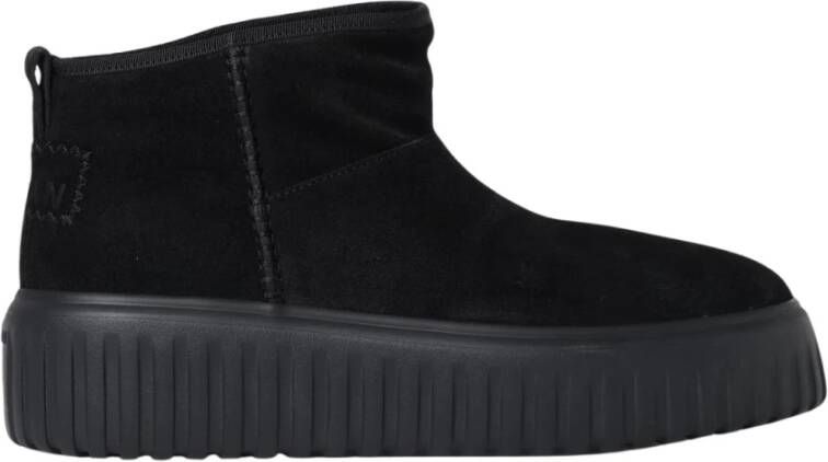 Hogan Suède Platform Enkellaarsjes