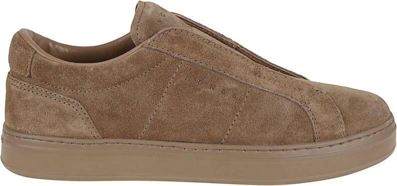 Hogan Suède Slip-On Sneakers met Memory Foam