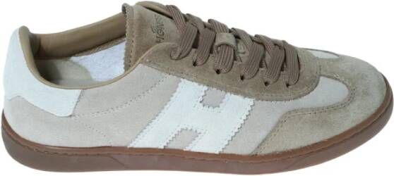 Hogan Suède sneaker met memory foam zool