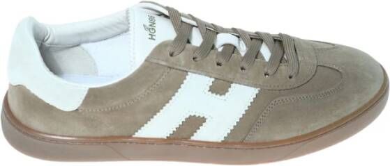 Hogan Suède sneaker met memory foam zool