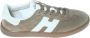 Hogan Suède sneaker met memory foam zool - Thumbnail 1