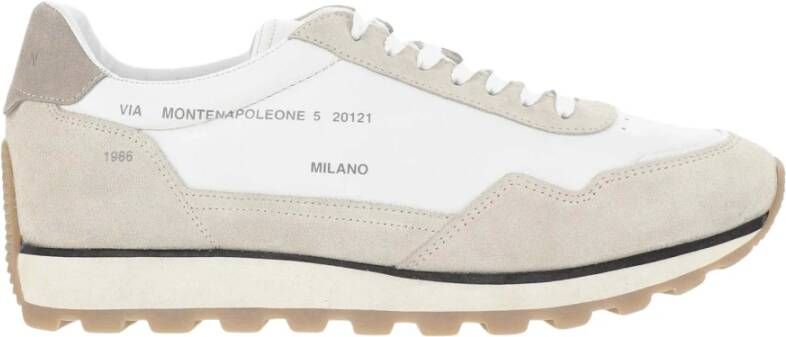 Hogan Suède Sneakers met leren inzetstukken