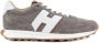 Hogan Suede sneakers met logo patch - Thumbnail 1