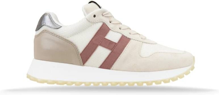 Hogan Suède sneakers met veters voor dames