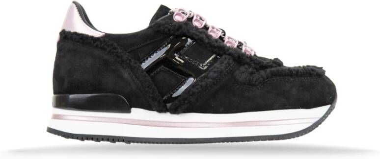 Hogan Suède Veterschoenen voor Dames
