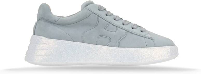 Hogan Suède Vetersneakers voor Dames