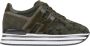 Hogan Suède Vetersneakers voor Dames Multicolor Dames - Thumbnail 1