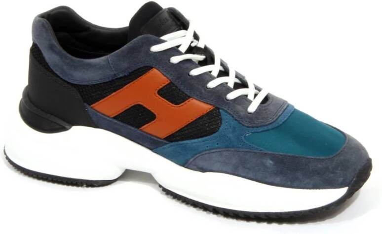 Hogan Suede Stof Interactie Schoenen