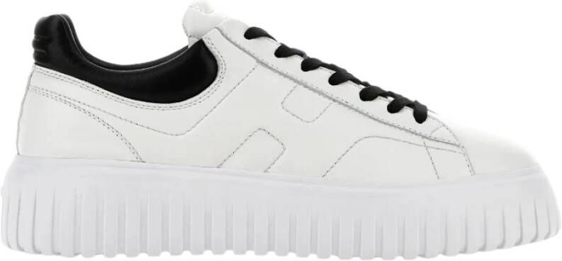 Hogan Trendy witte leren sneakers voor heren Wit Heren