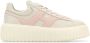 Hogan Tweekleurige leren sneakers met H-Stripes Multicolor Dames - Thumbnail 1