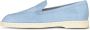Hogan Veloursloafers Rubberen Zool Instapper Blue Dames - Thumbnail 1