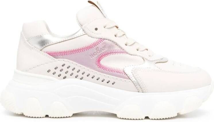 Hogan Verhoog je sneaker game met Hyperactive Low-Top Sneakers Roze Dames