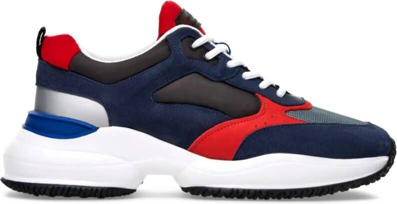 Hogan Verhoog je sneaker game met Interaction Sneakers Blauw Heren