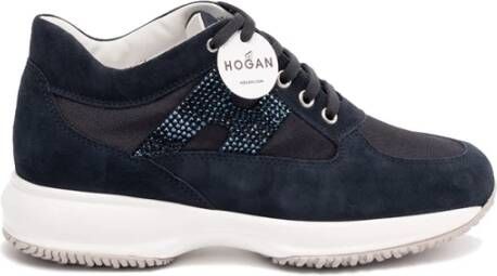 Hogan Verhoog je Sneaker Game met Unieke Stofdetails Zwart Dames