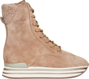 Hogan Veterlaarzen Beige Dames