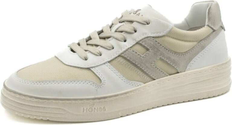 Hogan Veterschoenen Beige Heren