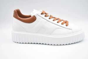 Hogan Veterschoenen Cuoio Bianco Heren Aw23 Wit Heren