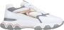 Hogan Veterschoenen voor dames van leer en suède Multicolor Dames - Thumbnail 1
