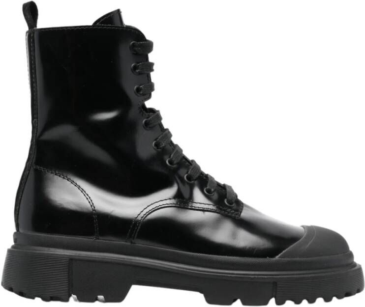 Hogan Veterschoenen Zwart Heren