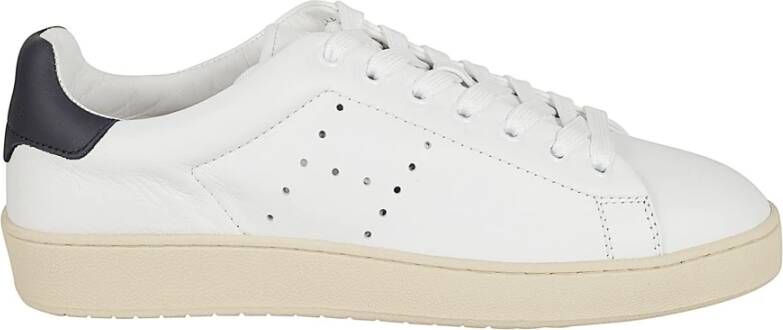 Hogan Vintage Tennisstijl Witte Sneakers