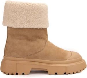 Hogan Winter Boots Beige Dames