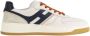 Hogan Wit Blauw Leren Sneakers Memory Foam Multicolor Heren - Thumbnail 6