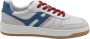 Hogan Wit Blauwe Veterschoenen Stijlvol - Thumbnail 1