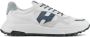 Hogan Witte en Blauwe Leren Sneakers Model Hxm5630Er90 White Heren - Thumbnail 1