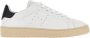 Hogan Witte Geperforeerde Sneakers Schoon-Gesneden Zool - Thumbnail 1