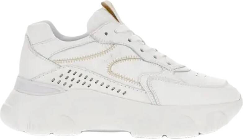Hogan Witte Hyperactieve Leren Sneakers White Dames